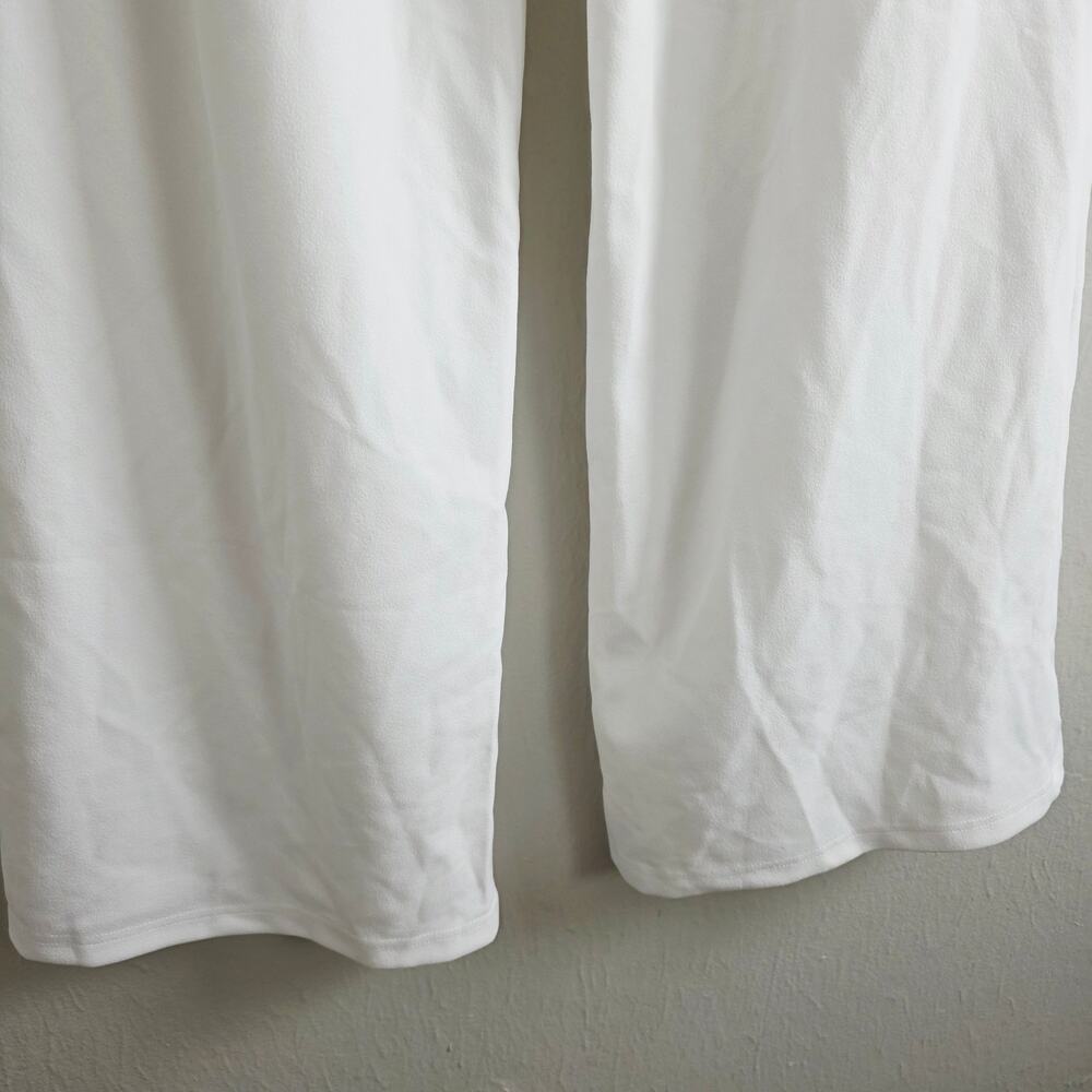 Lulus Enticing Endeavors White Two-Piece Jumpsuit - Wide Leg Bridal Set Size M - Picture 11 of 16